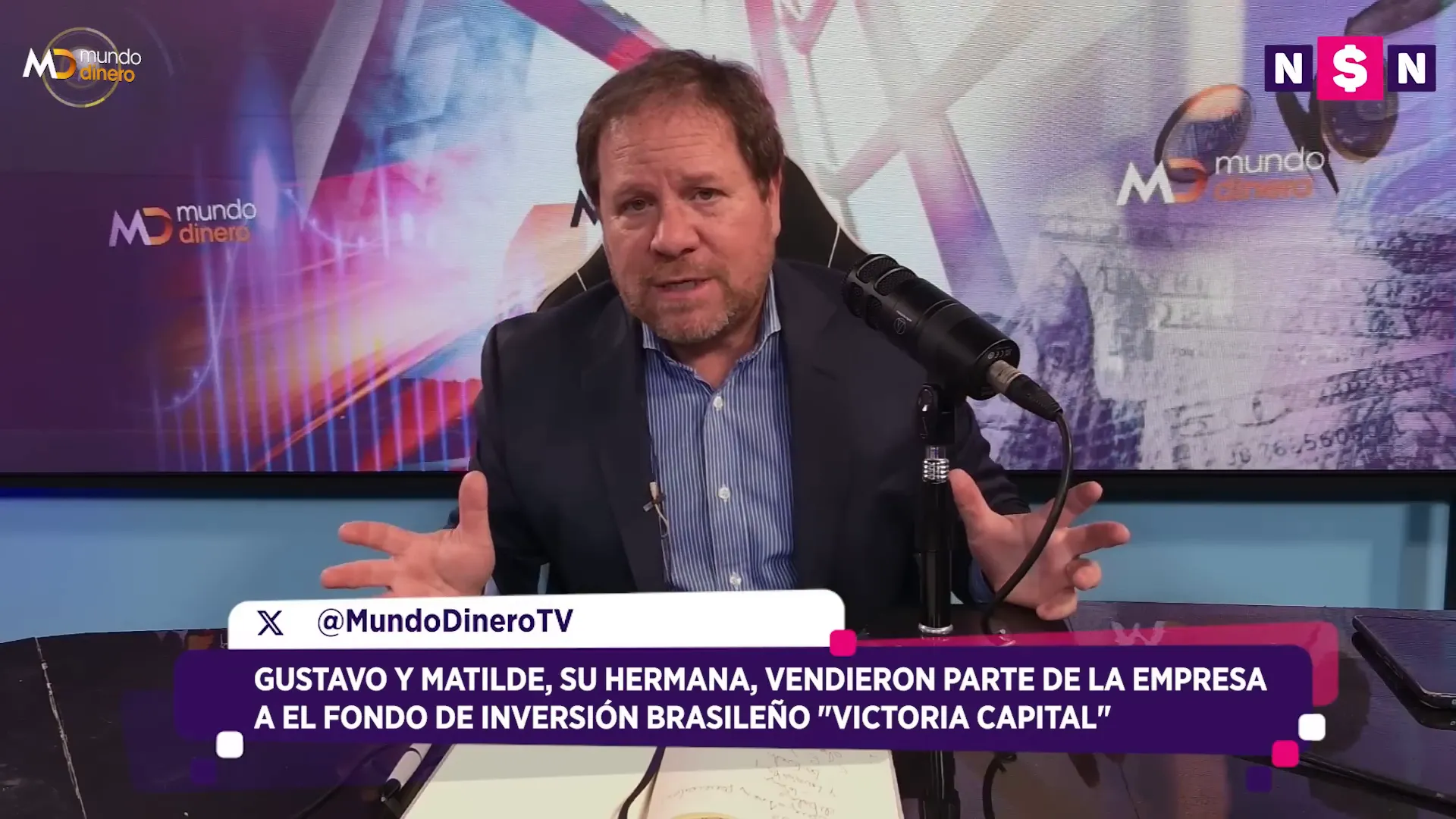 Anuncio de la venta a Victoria Capital y el cambio de mando