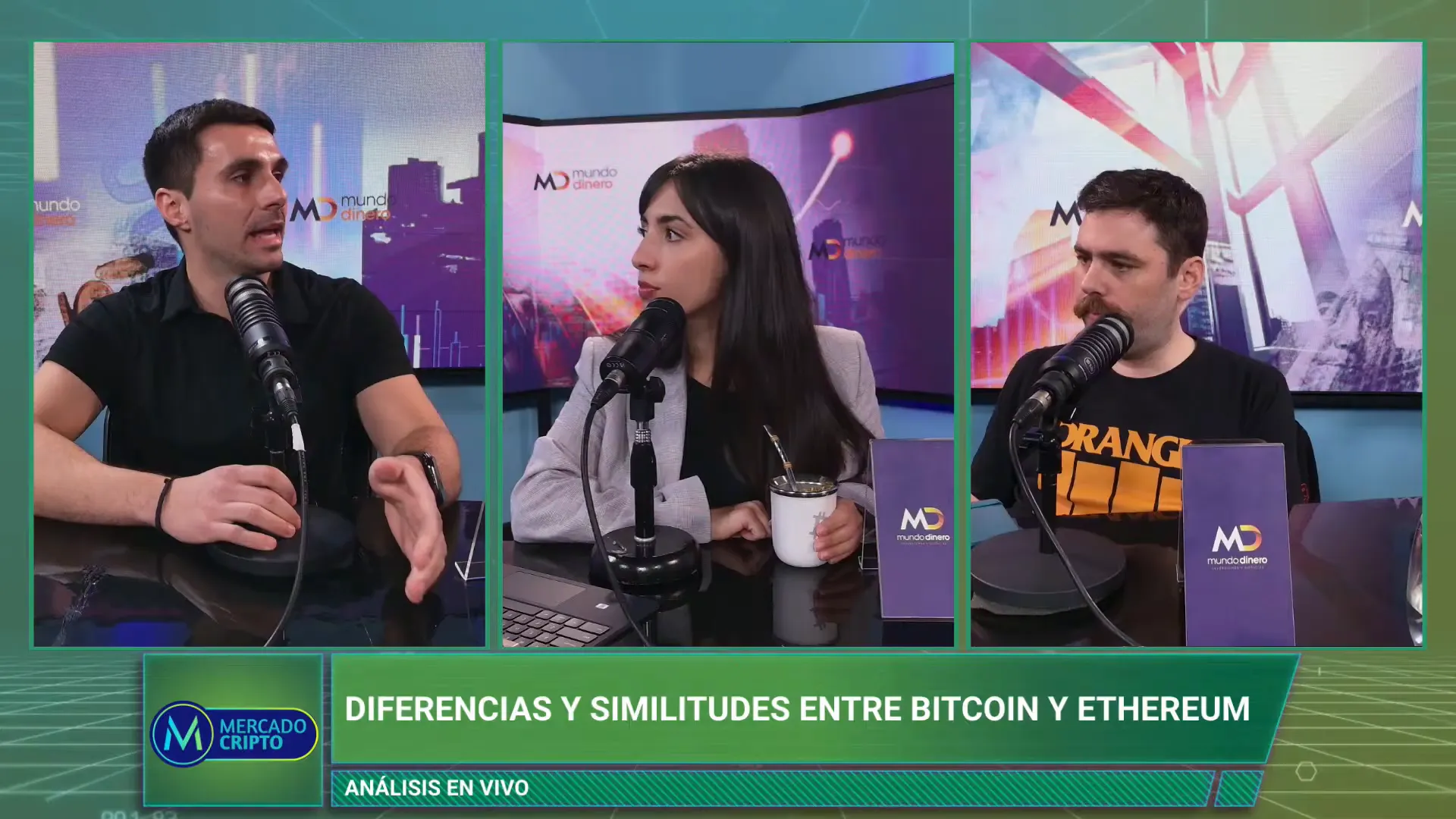 Comparativa conceptual entre Bitcoin y Ethereum en el programa