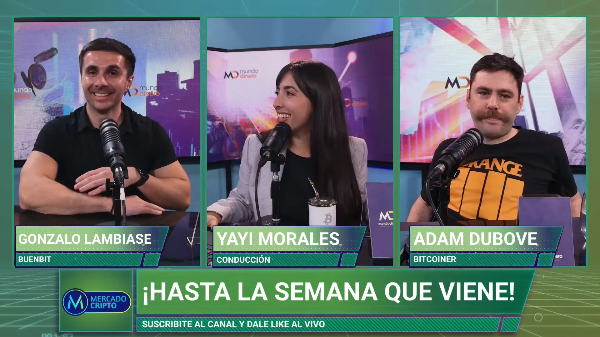 Cierre del programa con invitacin a seguir aprendiendo sobre Bitcoin y cripto