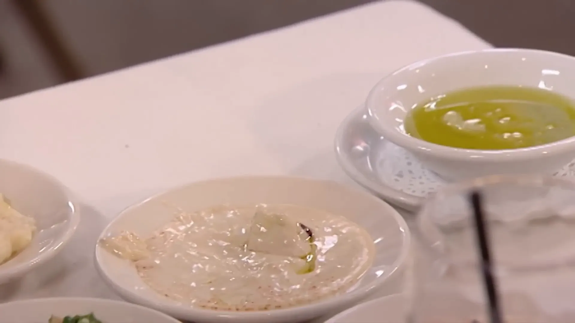 Watery hummus and unappealing Greek sampler