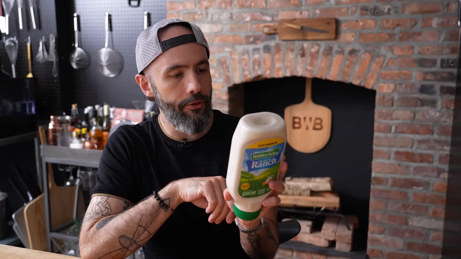Hidden Valley ranch dressing bottle