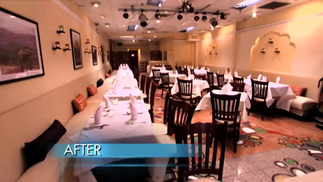 Staff reveal the newly renovated dining room with fresh decor