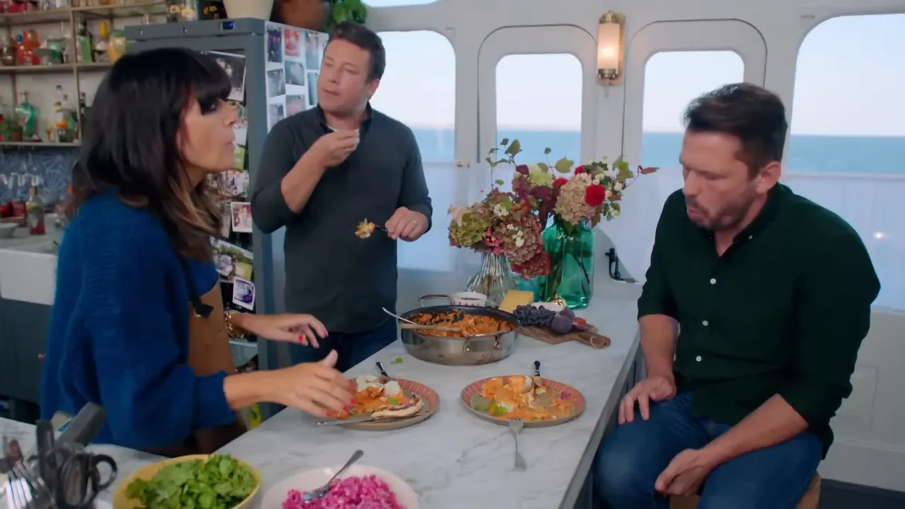 final naan torn to show light, pillow like texture