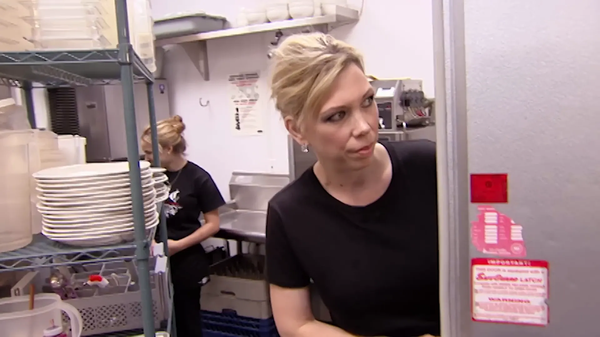 Clean and organized kitchen at Amy's Baking Company