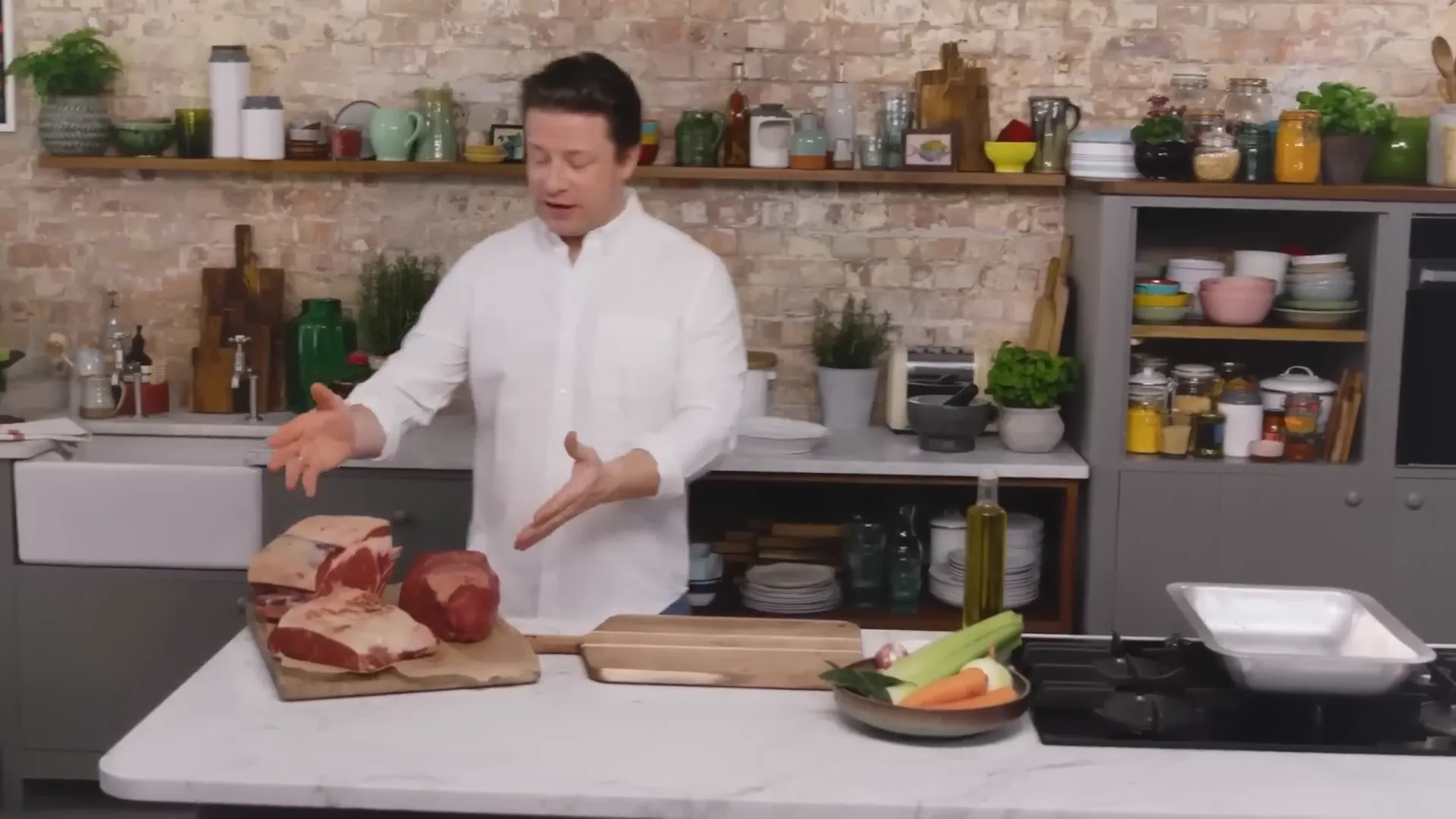 Different cuts of beef for roasting