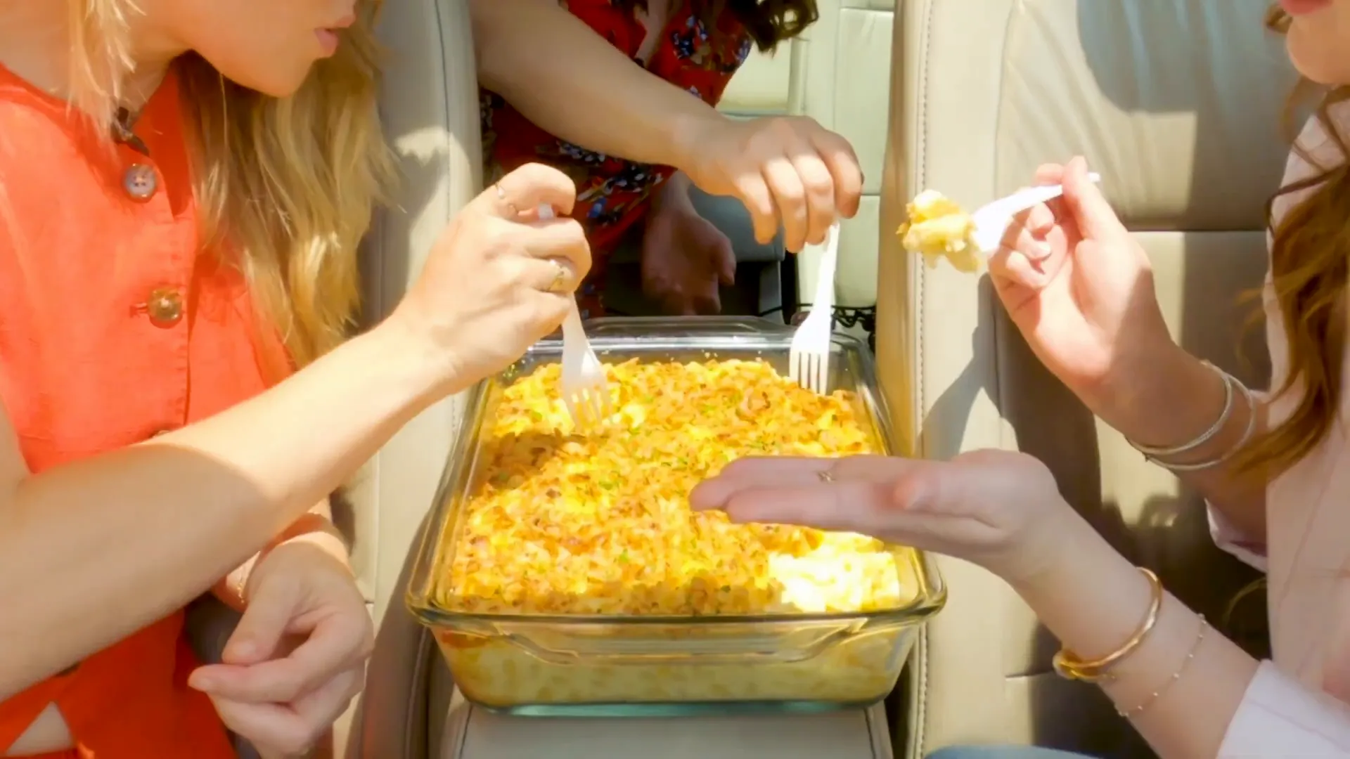 Alix Traeger's homemade mac and cheese with crispy fried onion crumbs