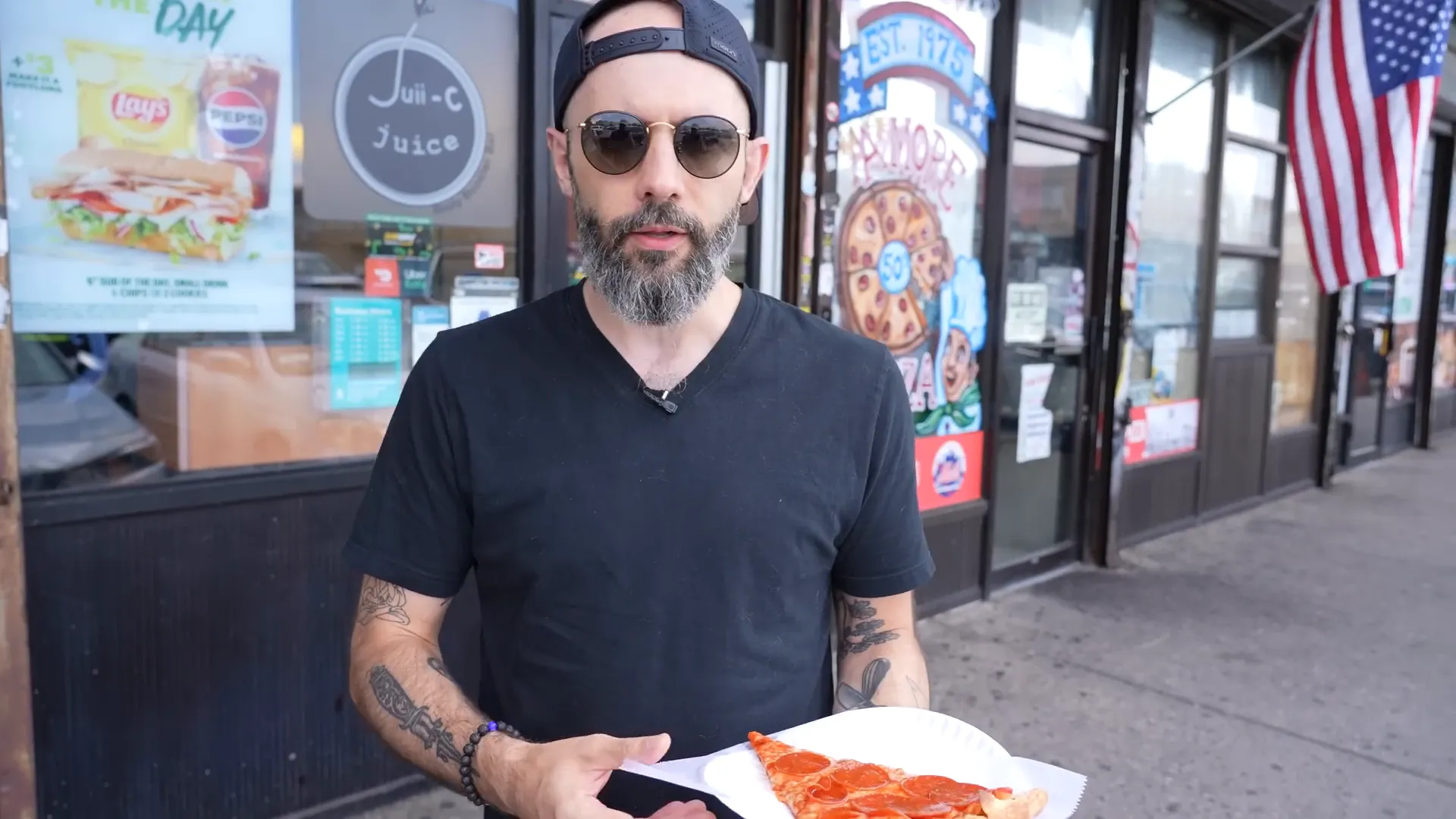 Amore Pizza with post-production pepperoni