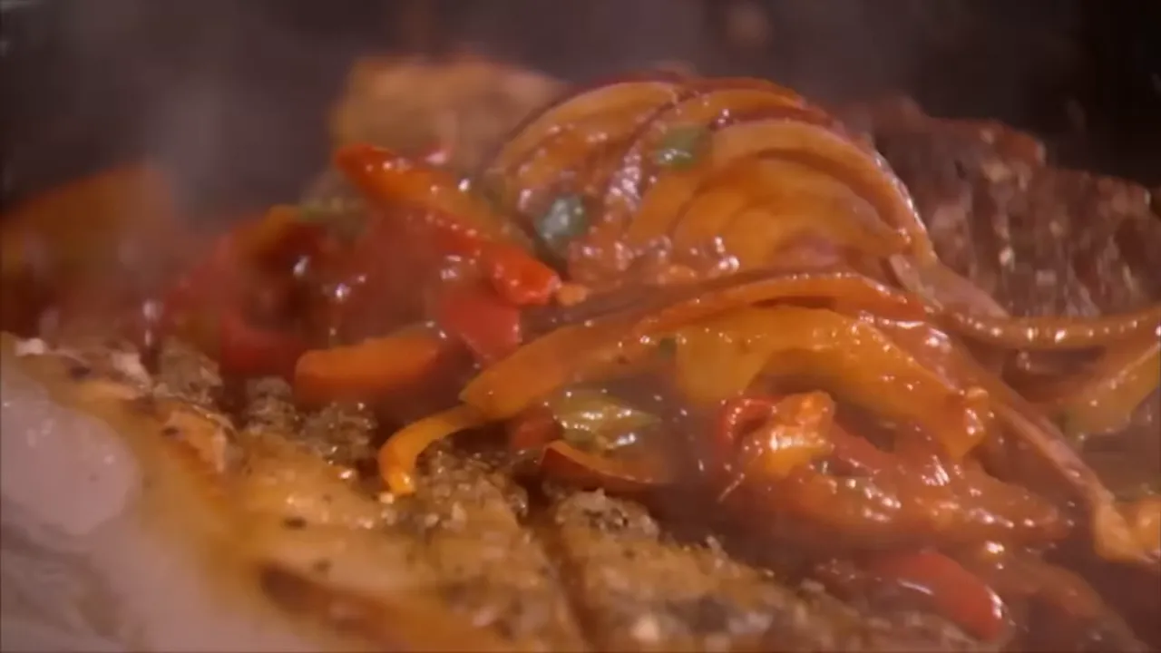 Tomatoes and marjoram joining the stew