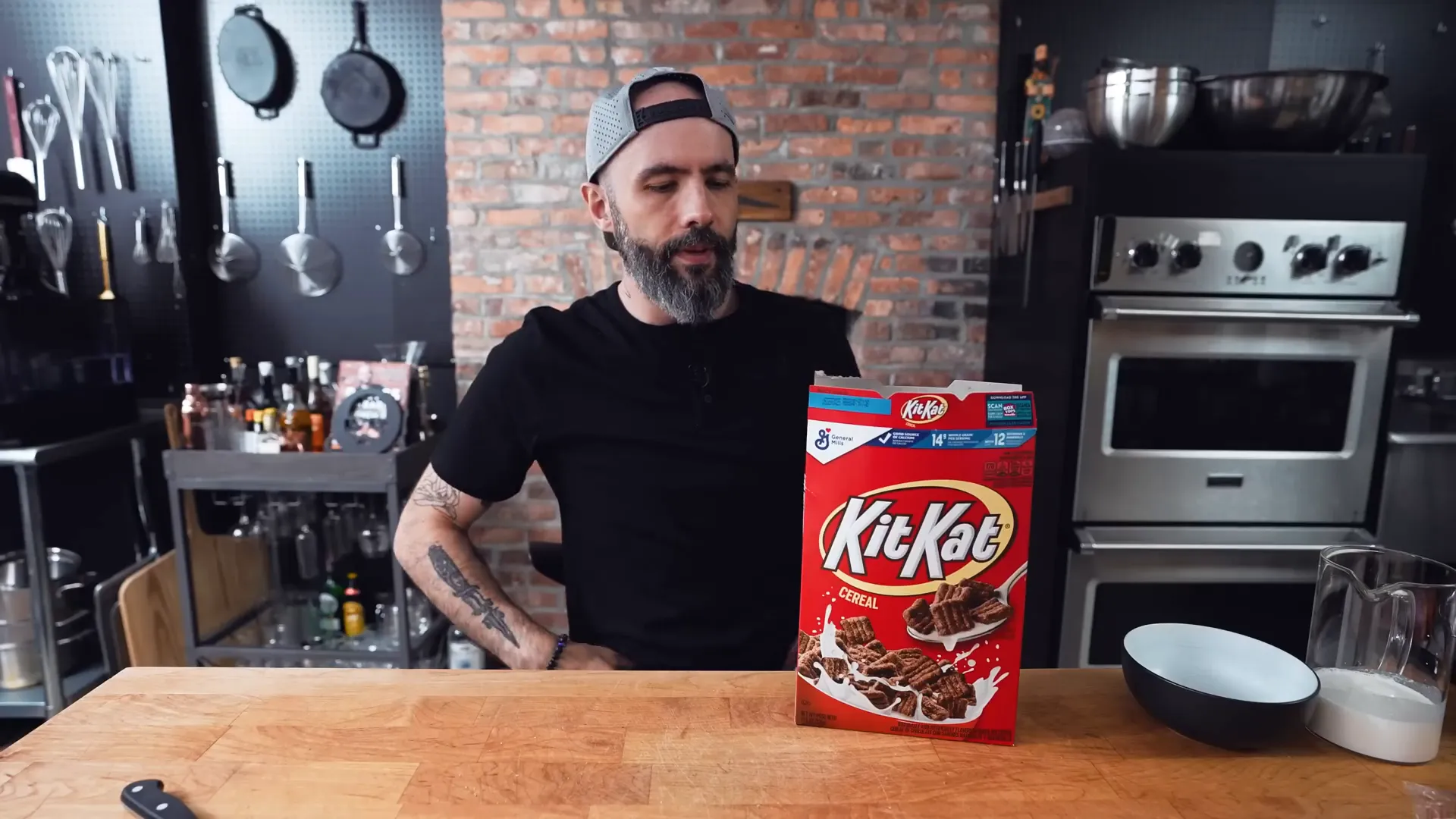 Kit Kat cereal and ice cream cone bars