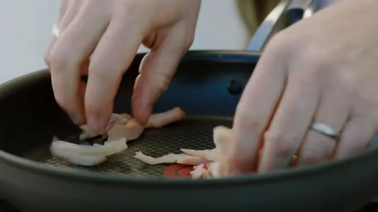 Rendering steak fat and frying potatoes