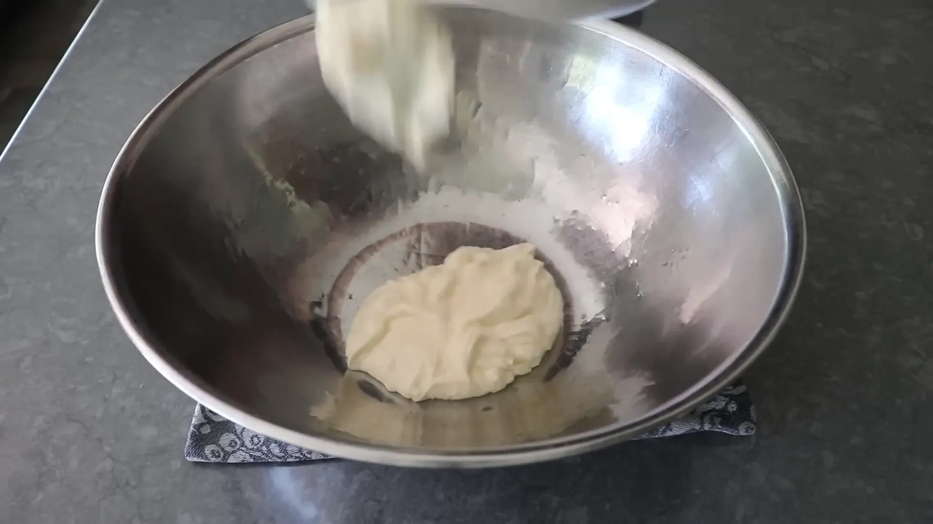 Mayonnaise and ingredients for Hawaiian macaroni salad dressing