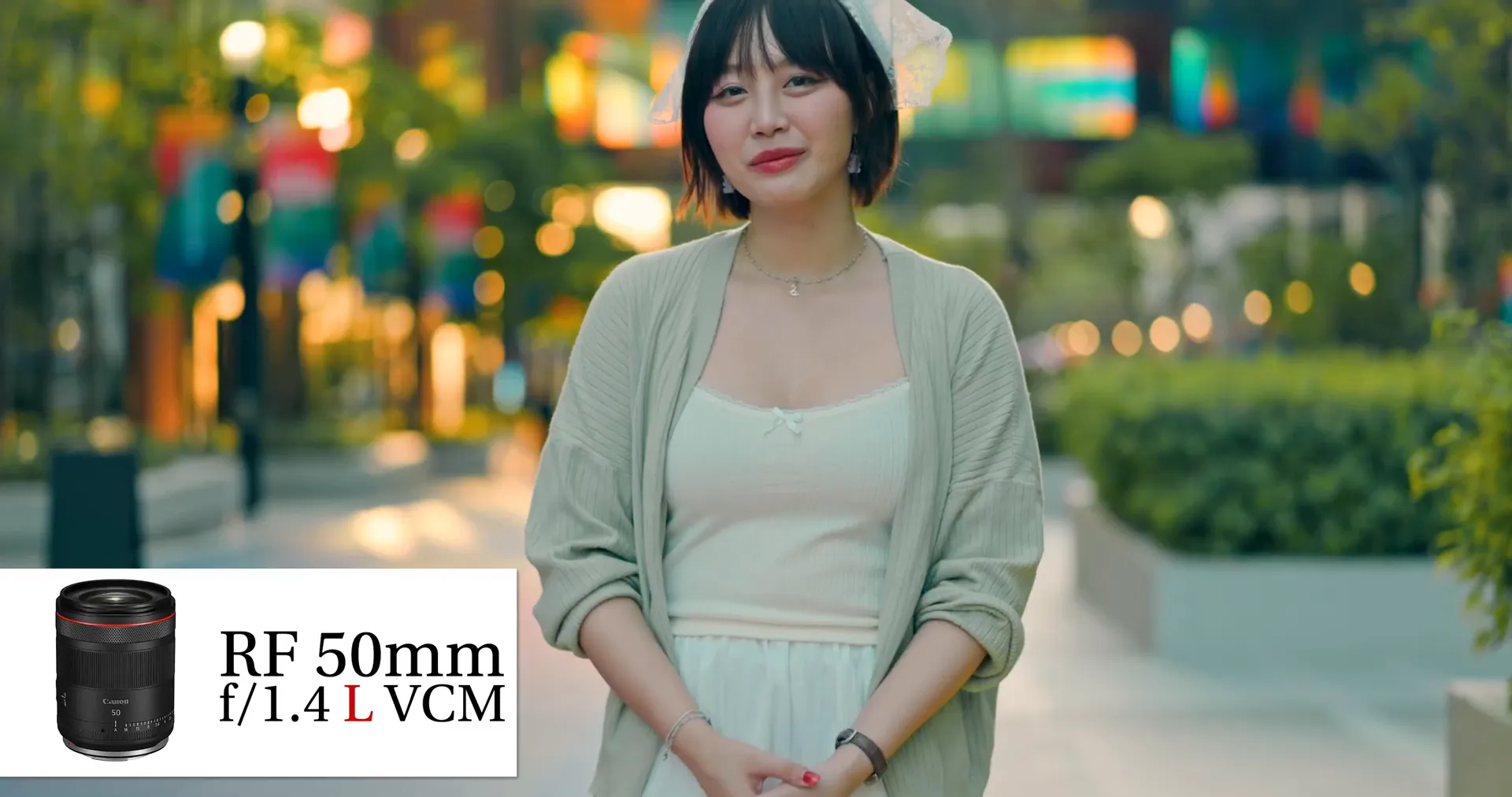 ลองแล้วมาเล่า ! รีวิว Canon RF VCM ครบชุด 4 ระยะ จับคู่ Canon EOS C80 ถ่ายสาวแบบเน้นๆ ดูซิจะสวยสะใจขนาดไหน 6 ภาพถ่ายจากเลนส์ Canon RF VCM 50mm F1.4