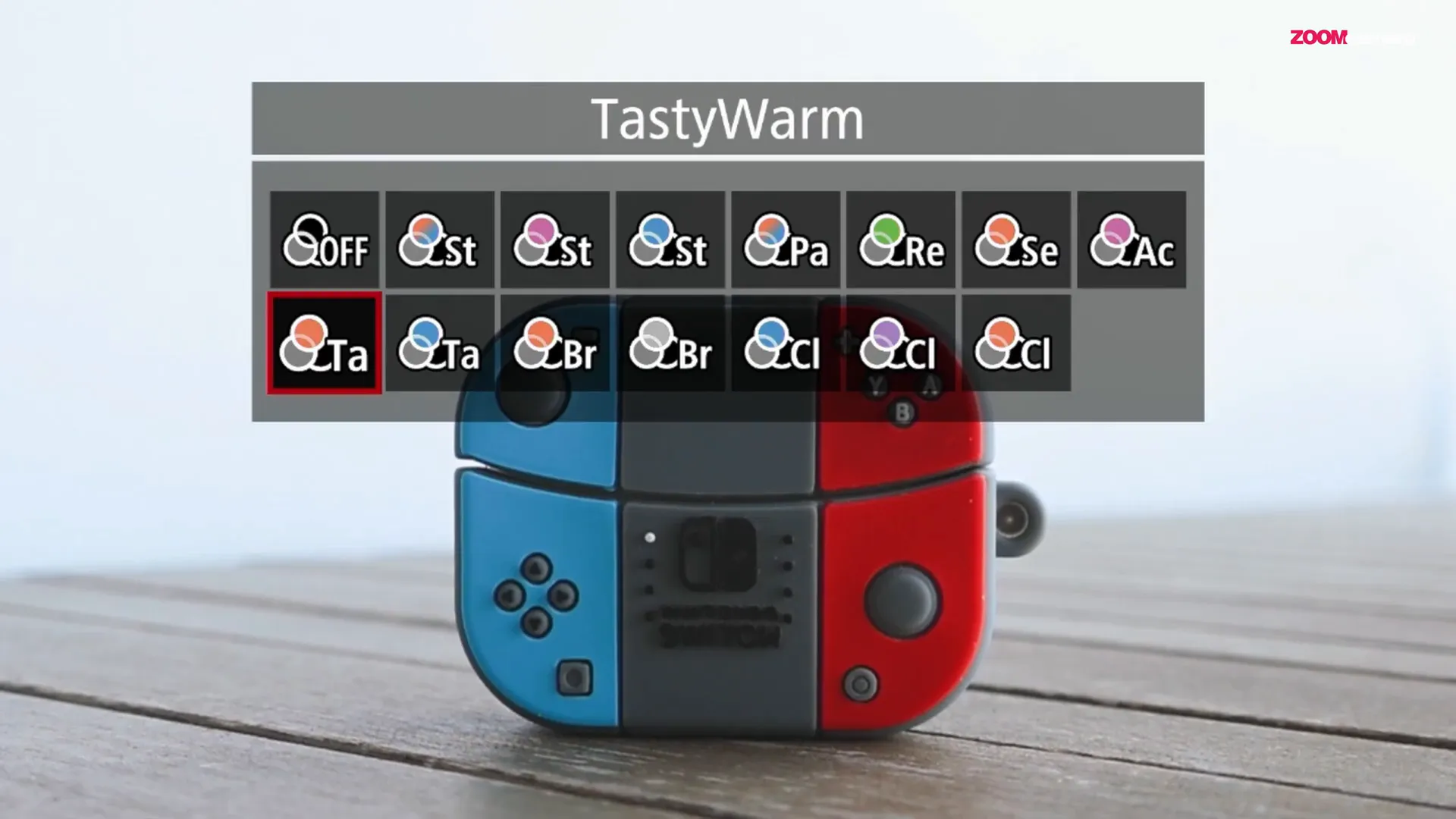เมนูฟิลเตอร์สี 14 โทนใน Canon Powershot V1