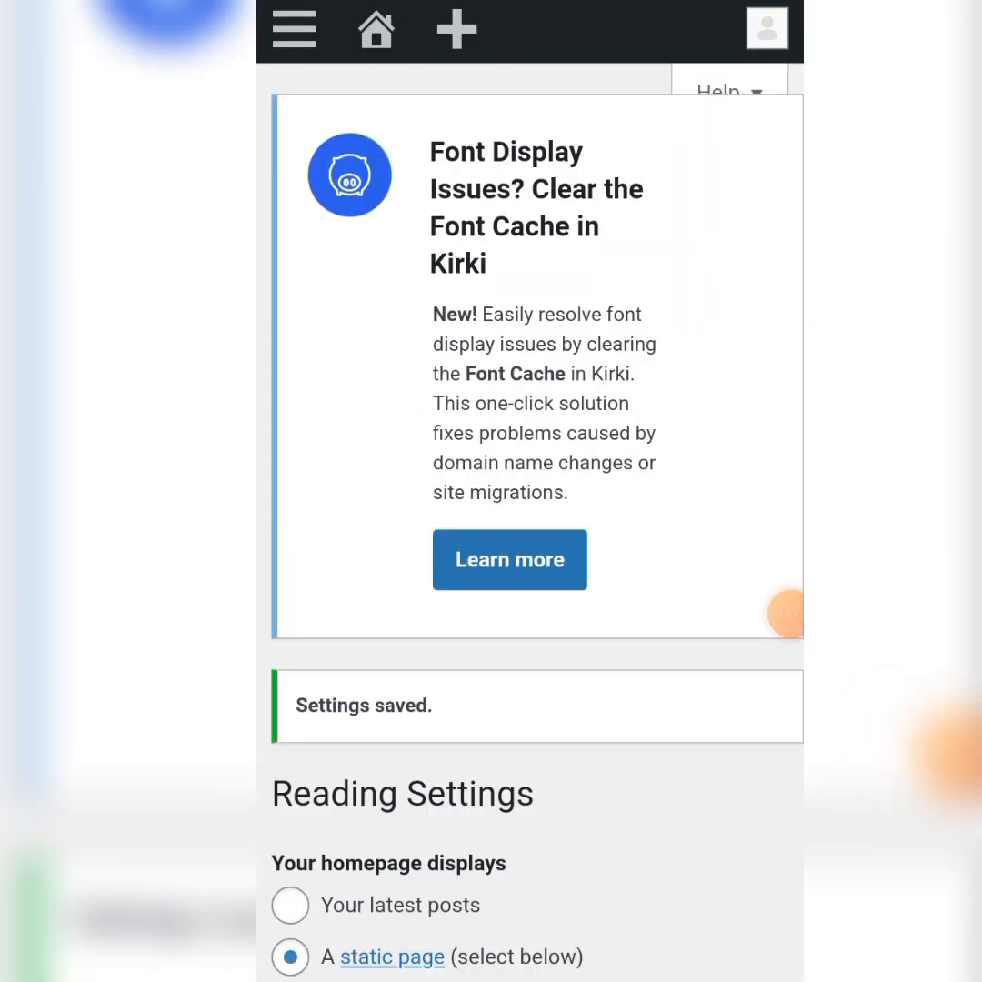 Creating Blog Page