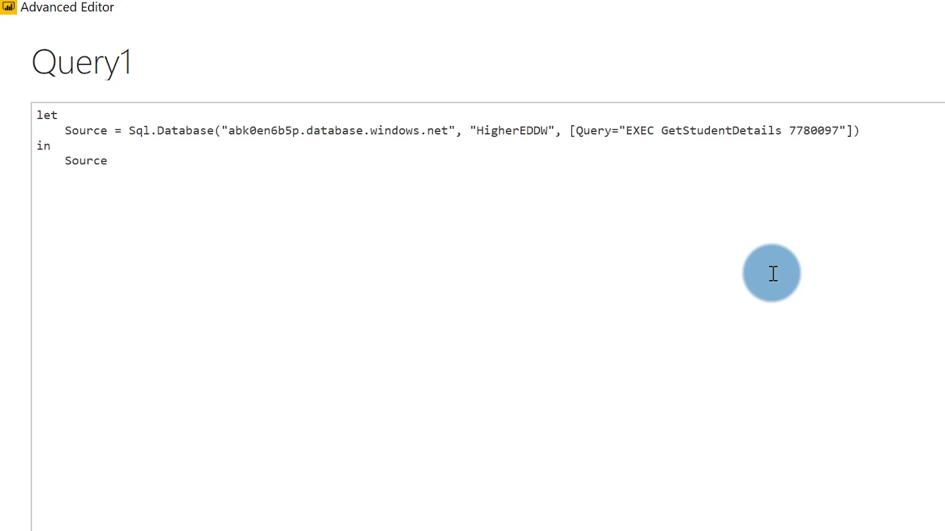 Dynamic power bi reports using parameters in power bi