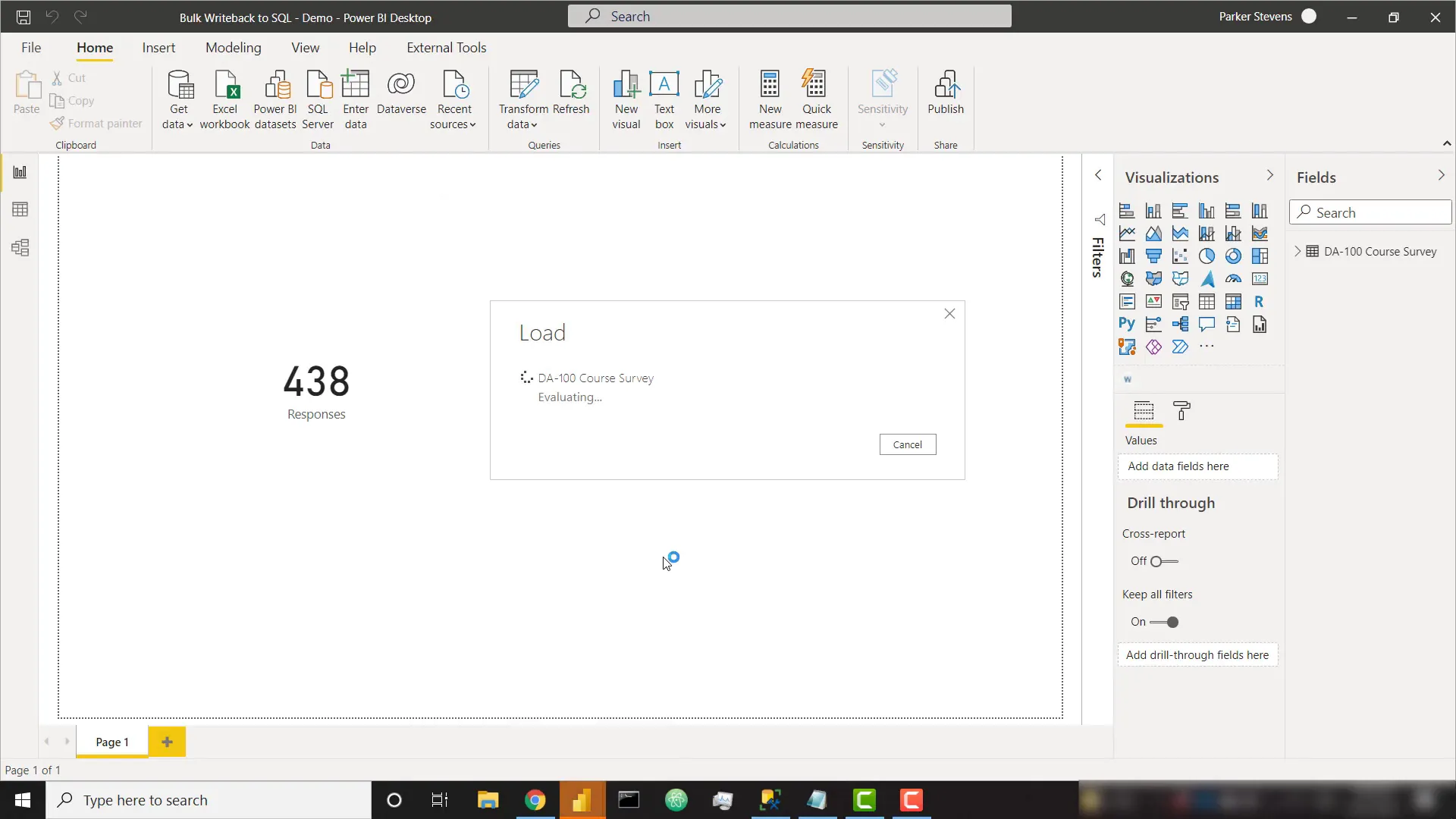 BULK Write Back to SQL from Power BI