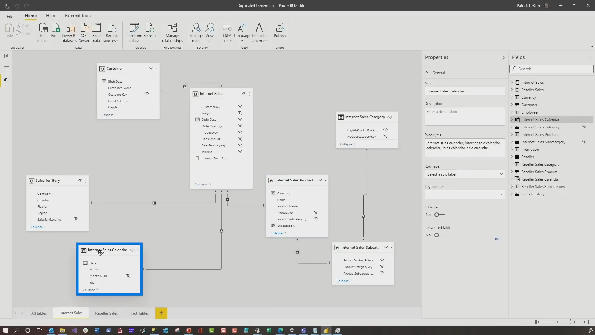 Handling Multiple Fact Tables in Power BI