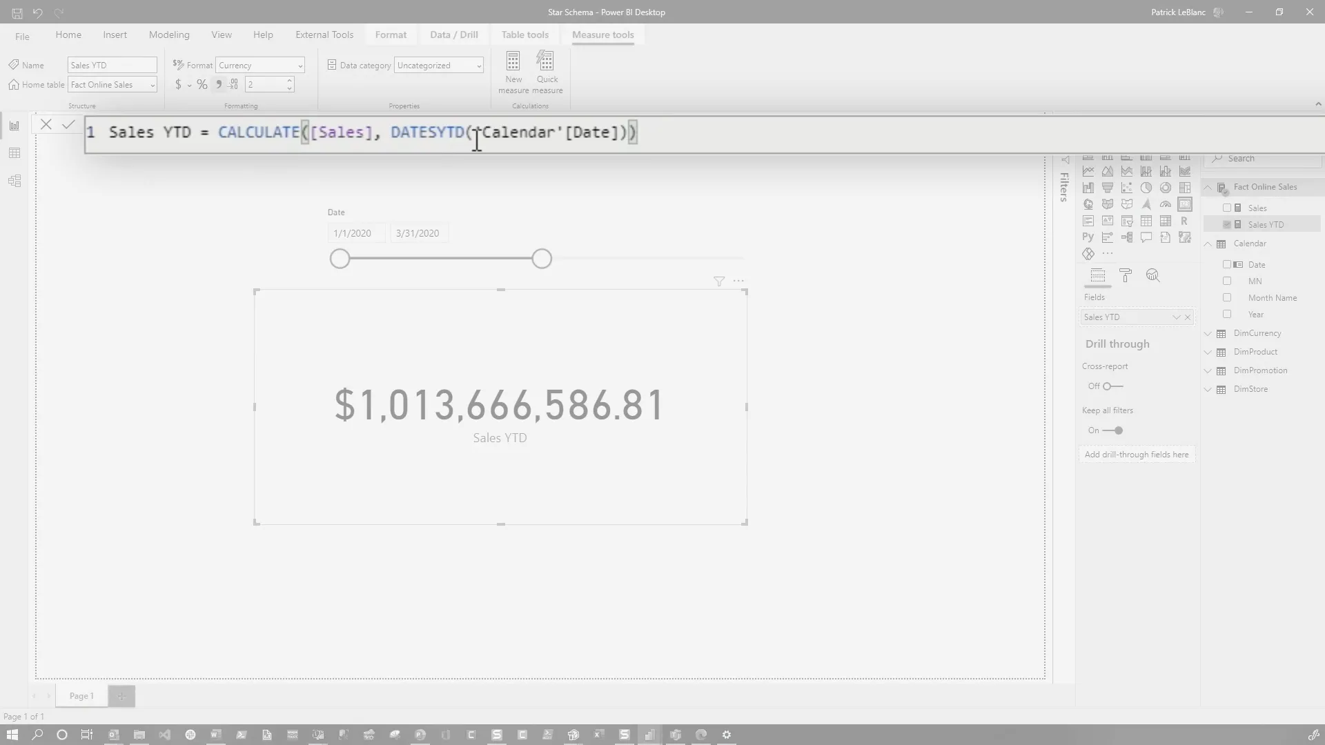 DAX Example