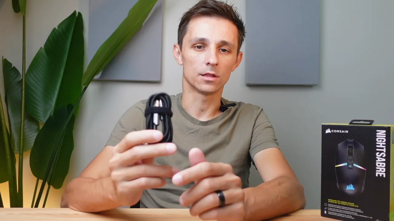 Braided cable detail showing durable finish