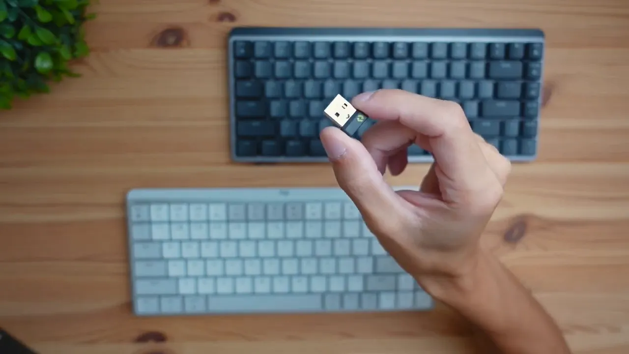 USB dongle that comes with the regular MX Mechanical MINI.