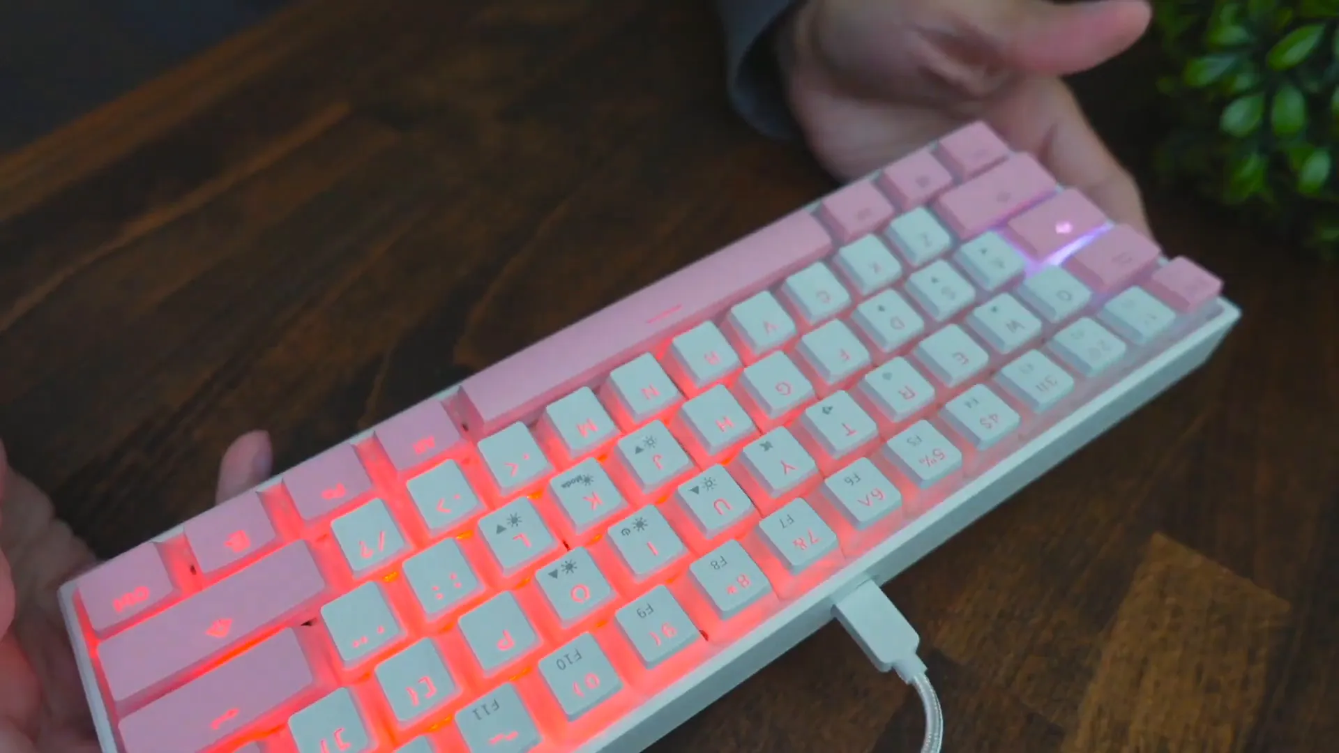 RGB Lighting on Seenda KMC1 Keyboard