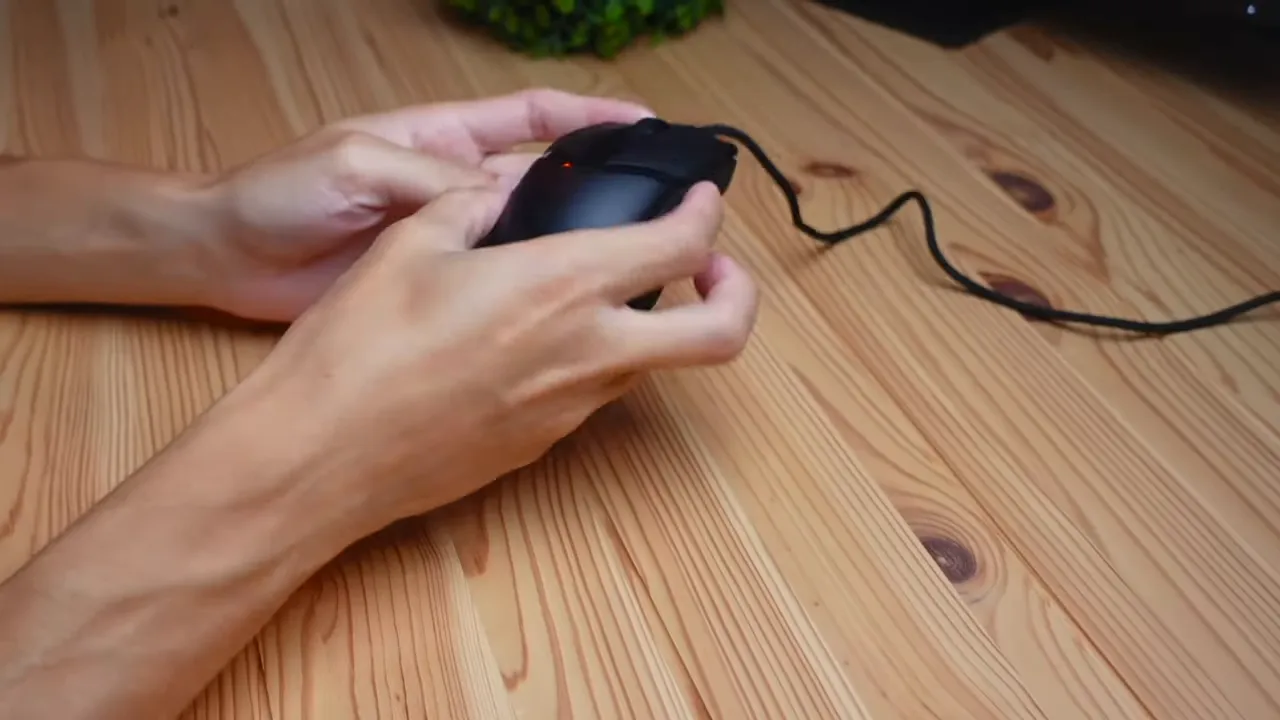 Side view showing the slim profile and overall size