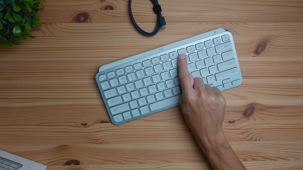 Top row of function and media keys