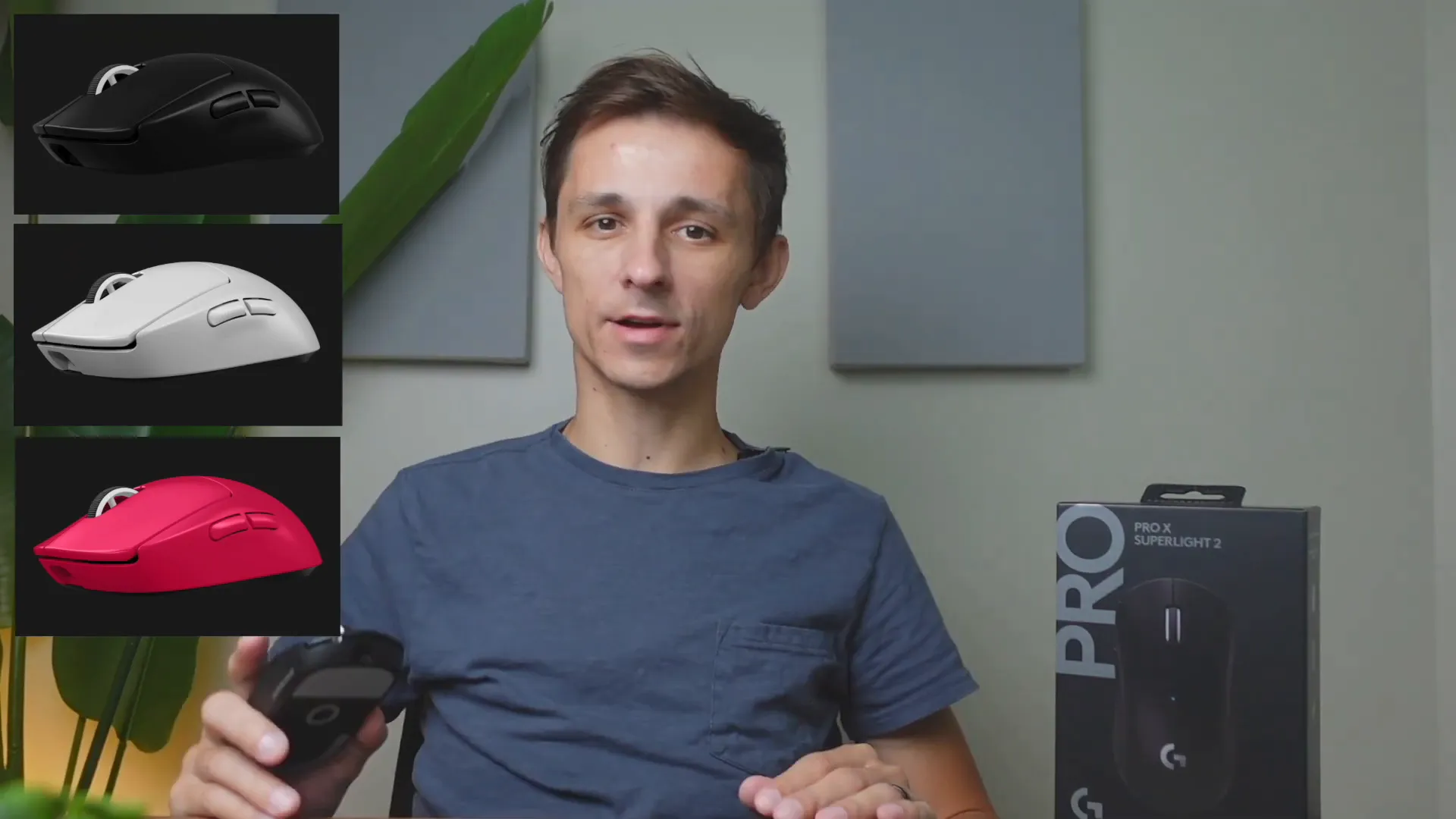 Color options for the Logitech G PRO X Superlight 2