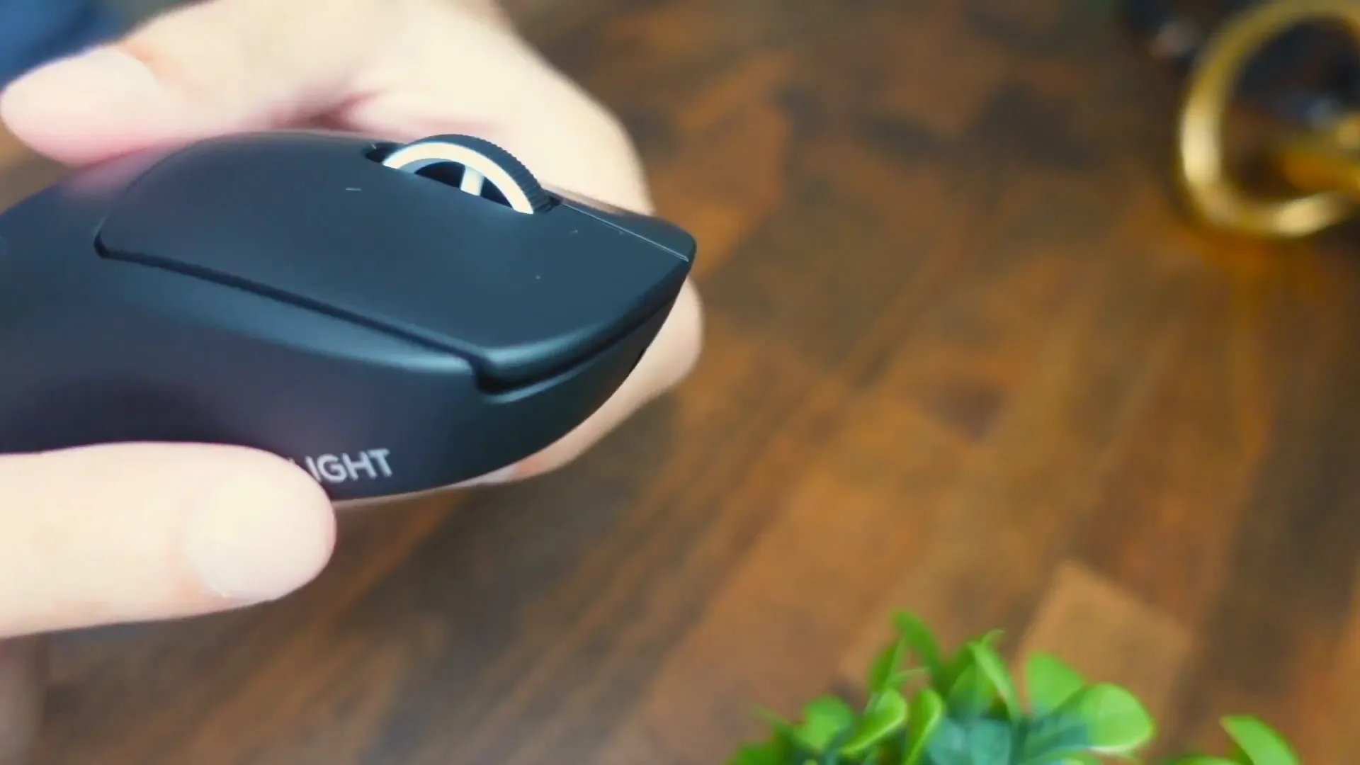 Close-up of the scroll wheel on the Logitech G PRO X Superlight 2