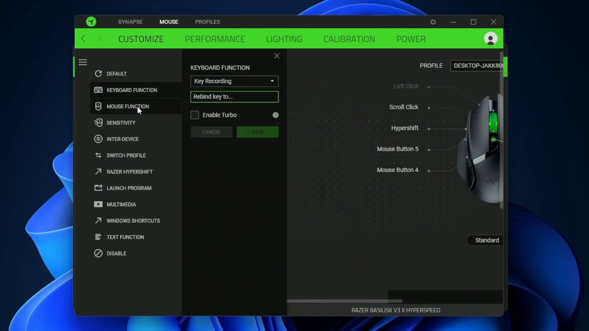 Button Customization Options