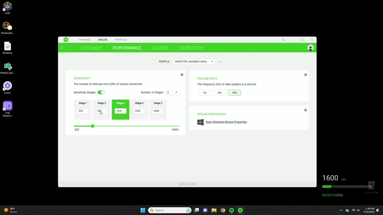 Side button assigned to forward/back default functions