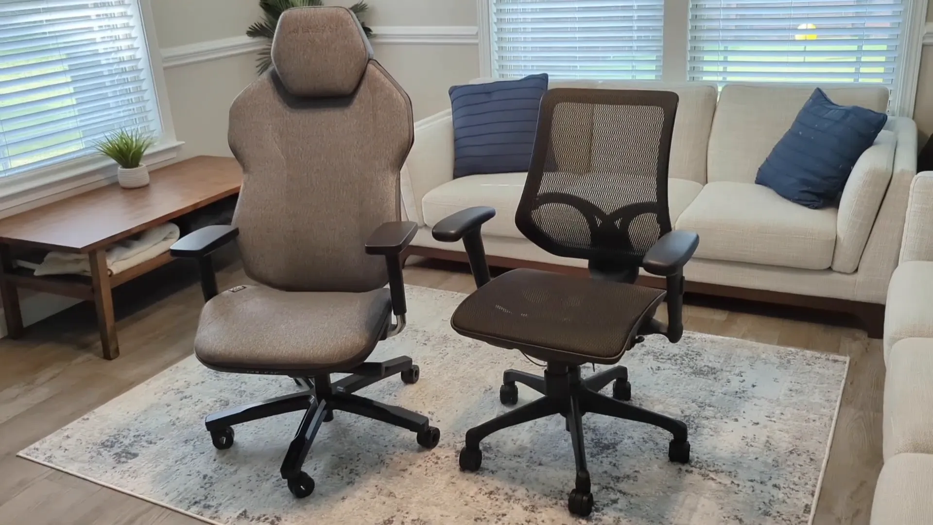 Comparison of old chair and Quersus ICOS Chair