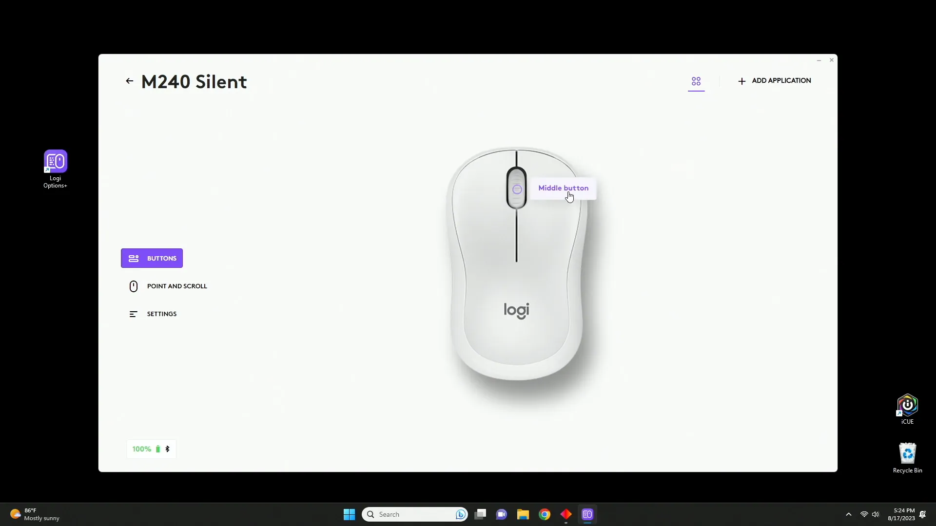 Bluetooth connectivity of Logitech M240 Silent Mouse