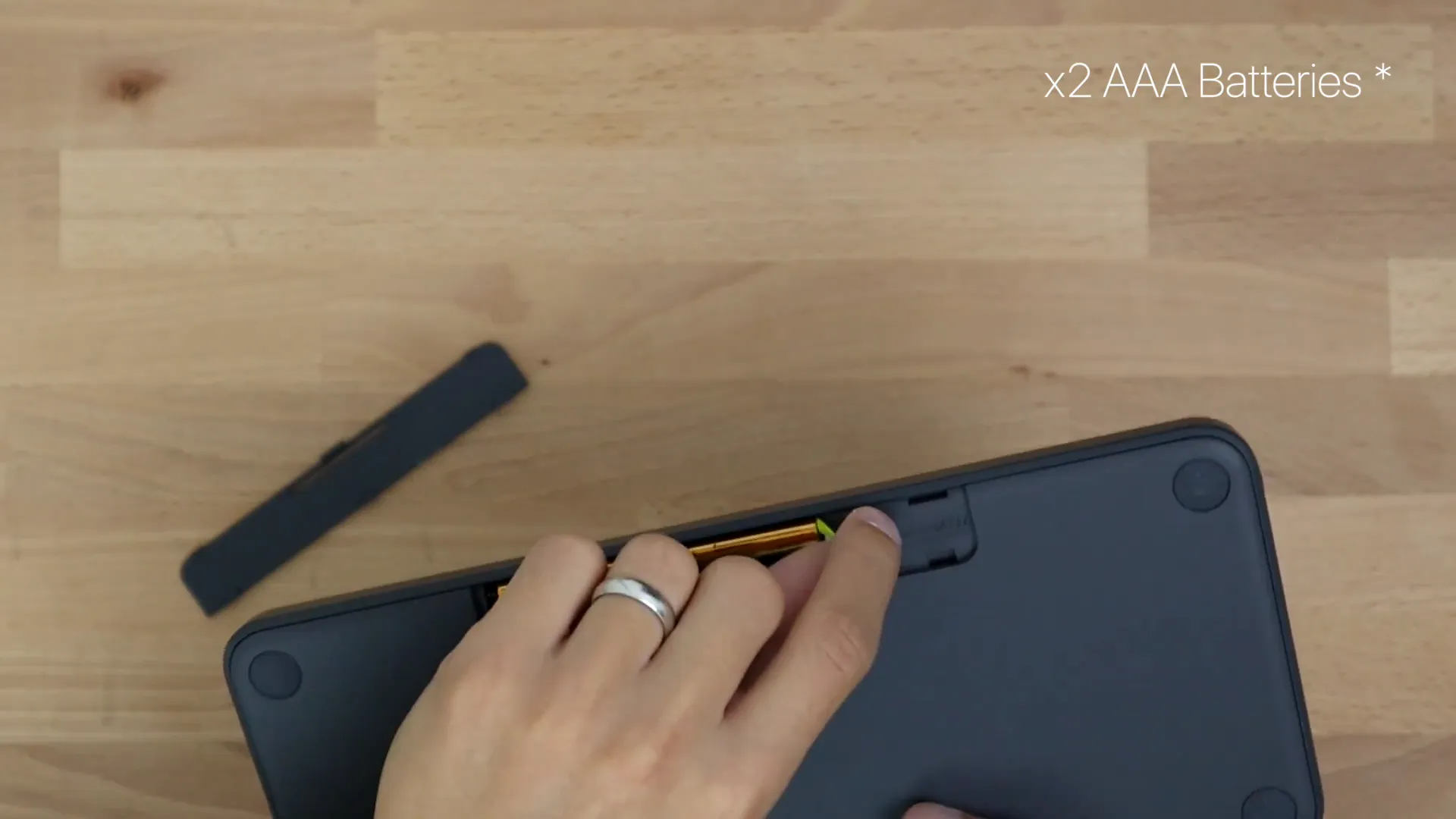 Logitech K380 Battery Compartment