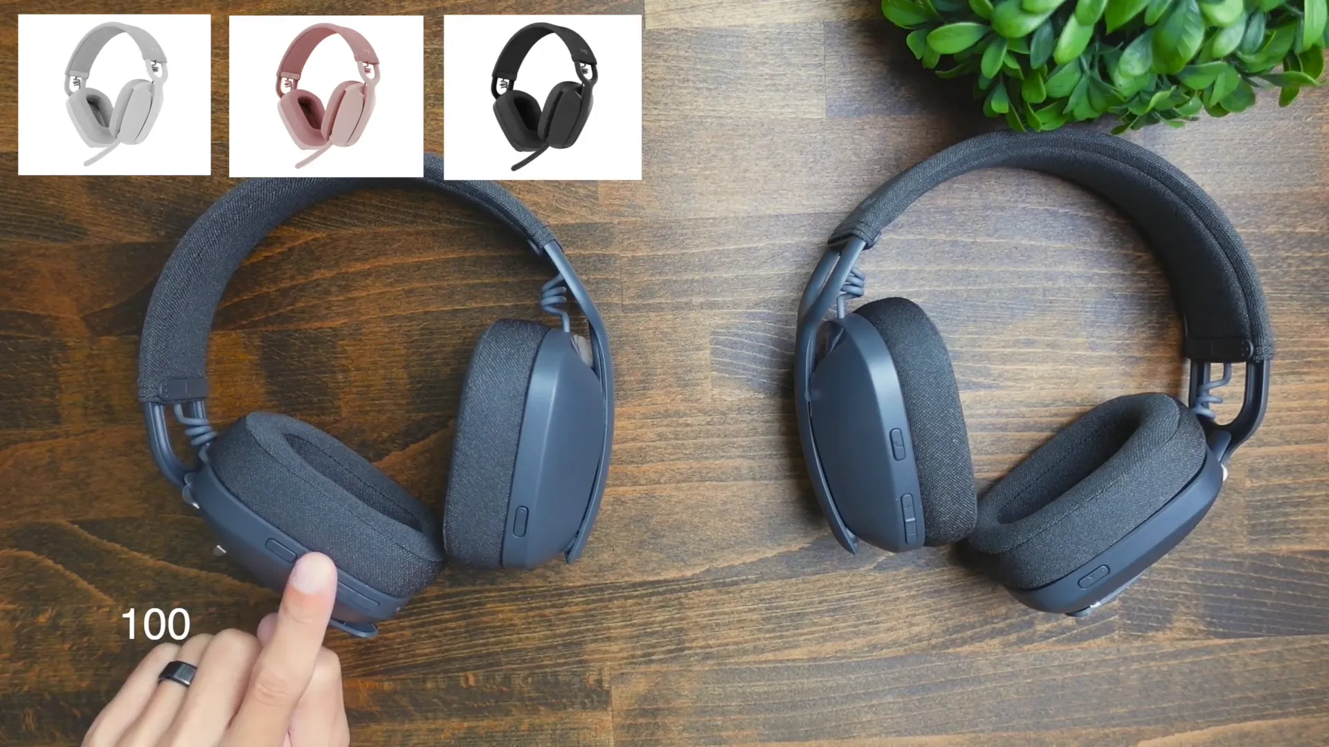 Color options for Logitech Zone Vibe 100