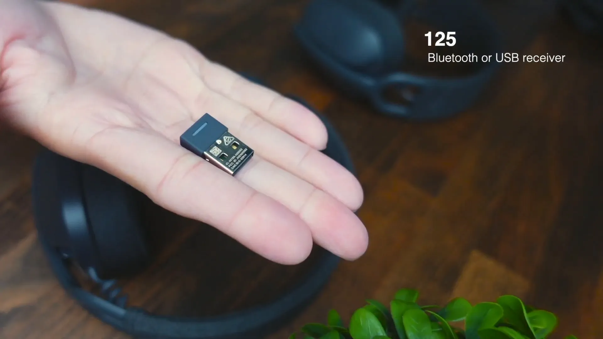 Logitech Zone Vibe 125 USB wireless receiver and adapter