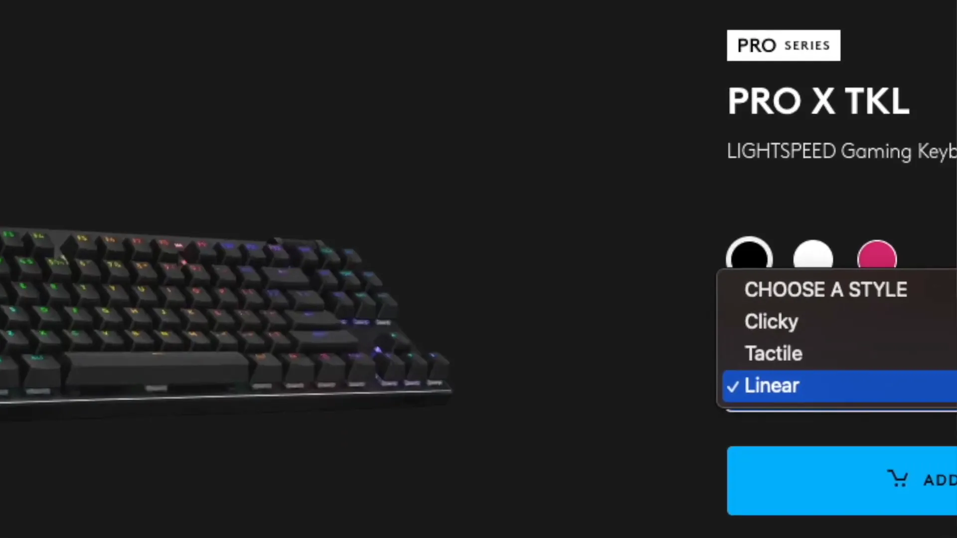 SteelSeries APEX PRO adjustable actuation levels