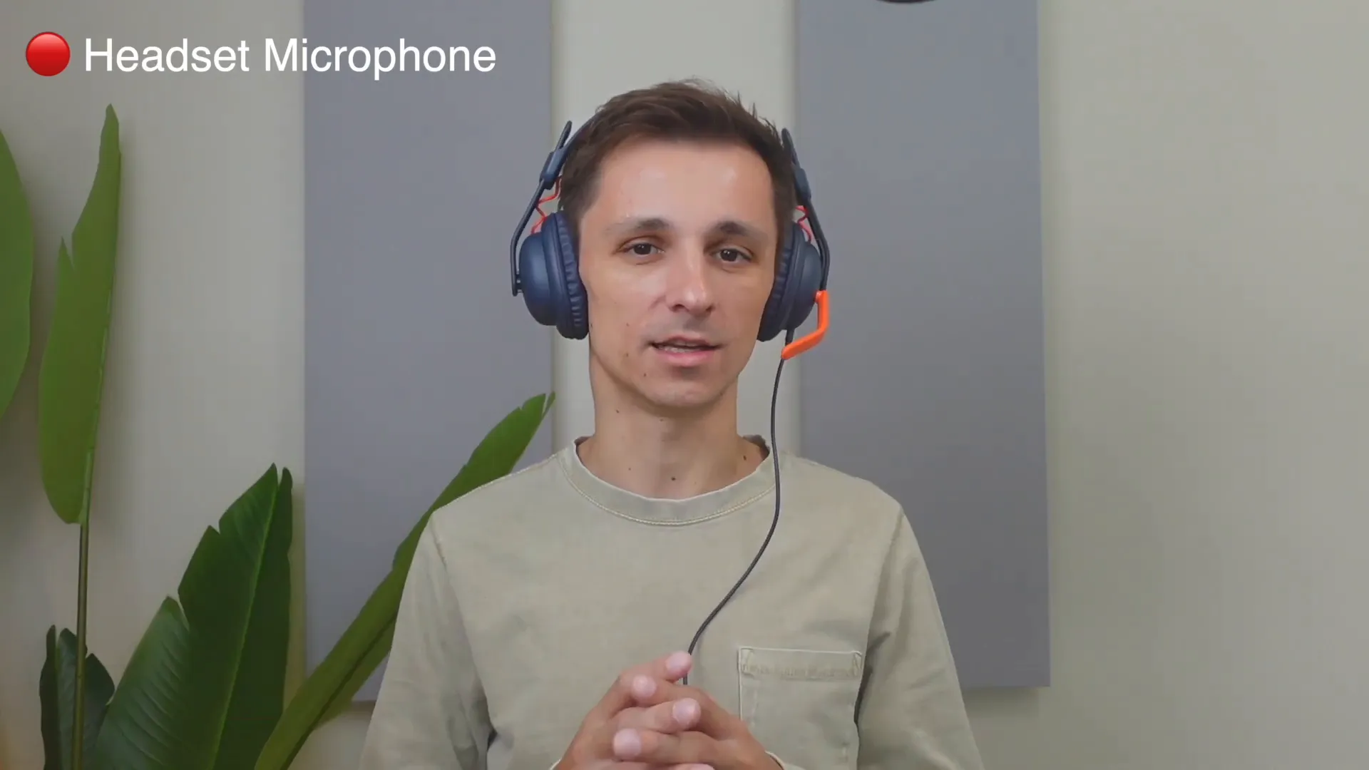 Microphone testing with the Logitech Zone Learn Headset