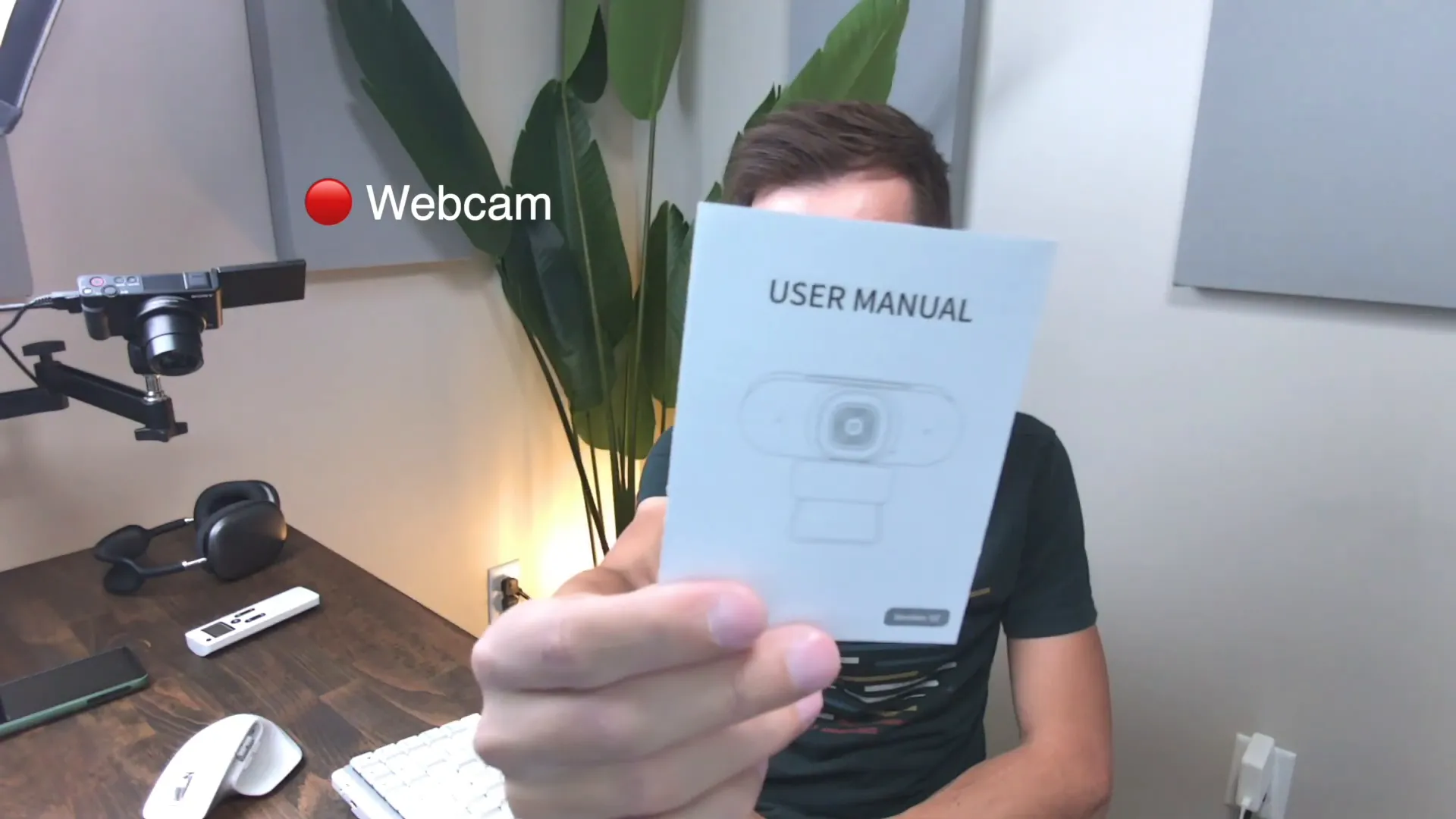 Autofocus demonstration with instruction manual