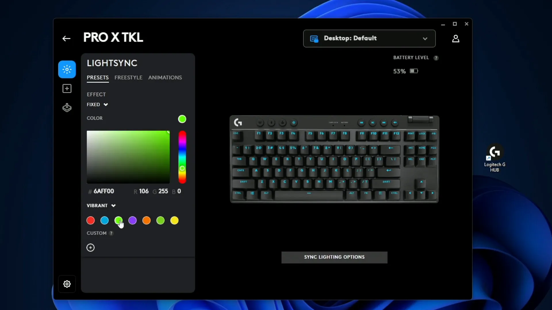 RGB Lighting and Customization Options