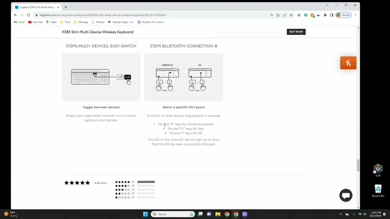 screen showing Bluetooth pairing prompt and instruction to type number