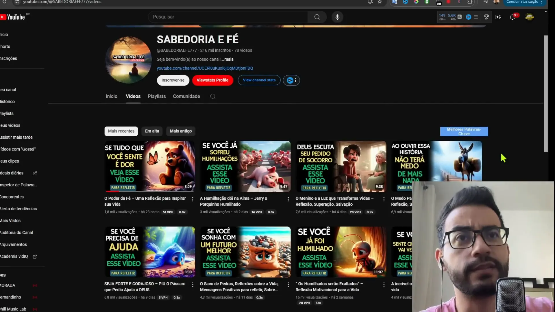 Exemplo de animações gospel