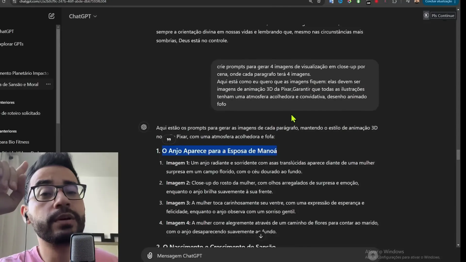 Revisão do vídeo final