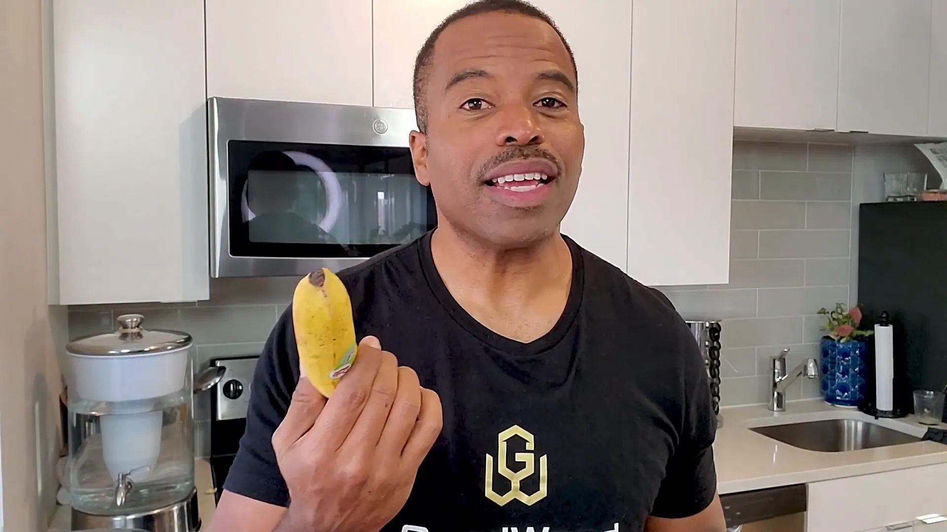 Tasting the smoothie