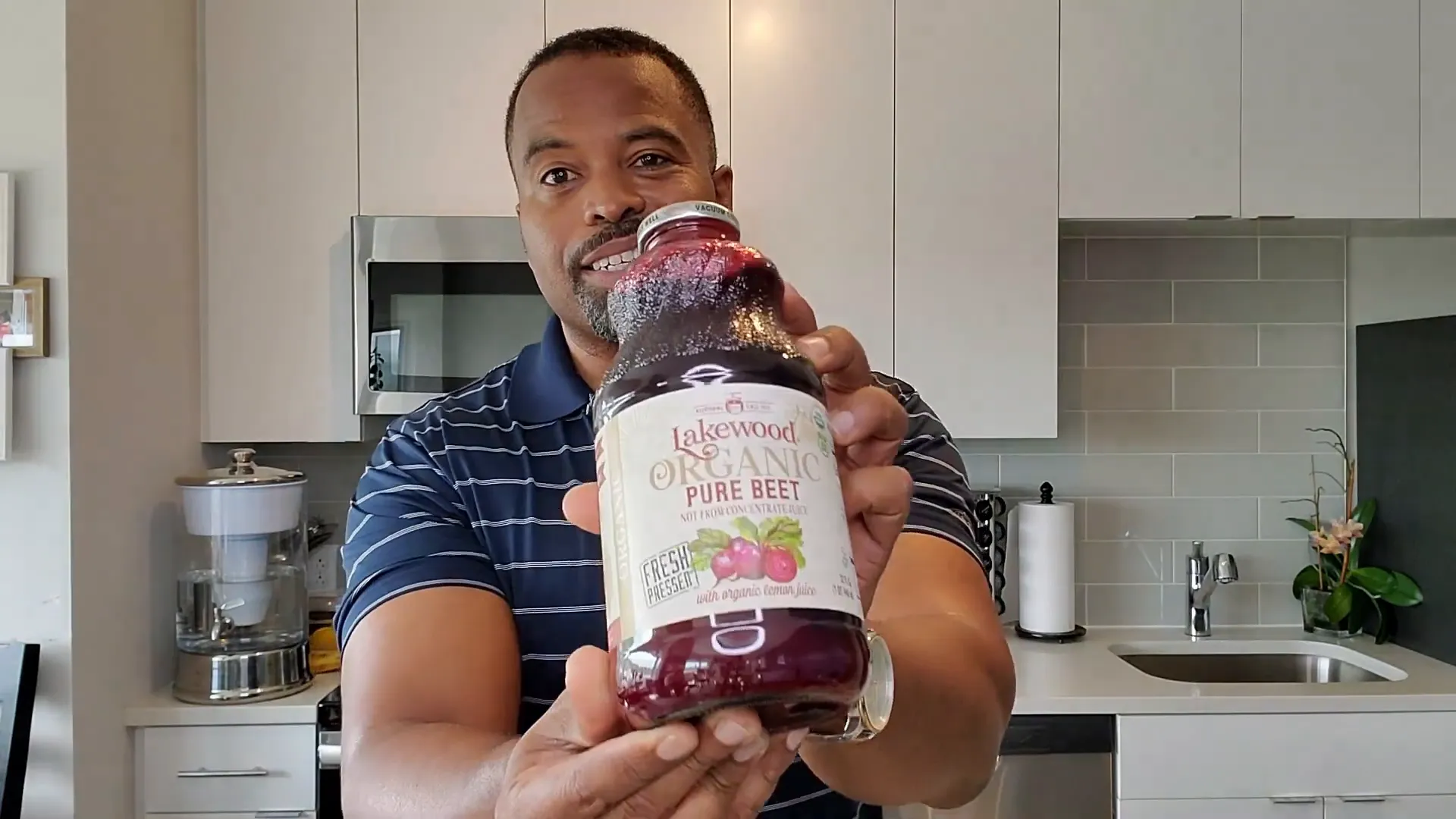 Beet juice bottle, a natural nitric oxide booster
