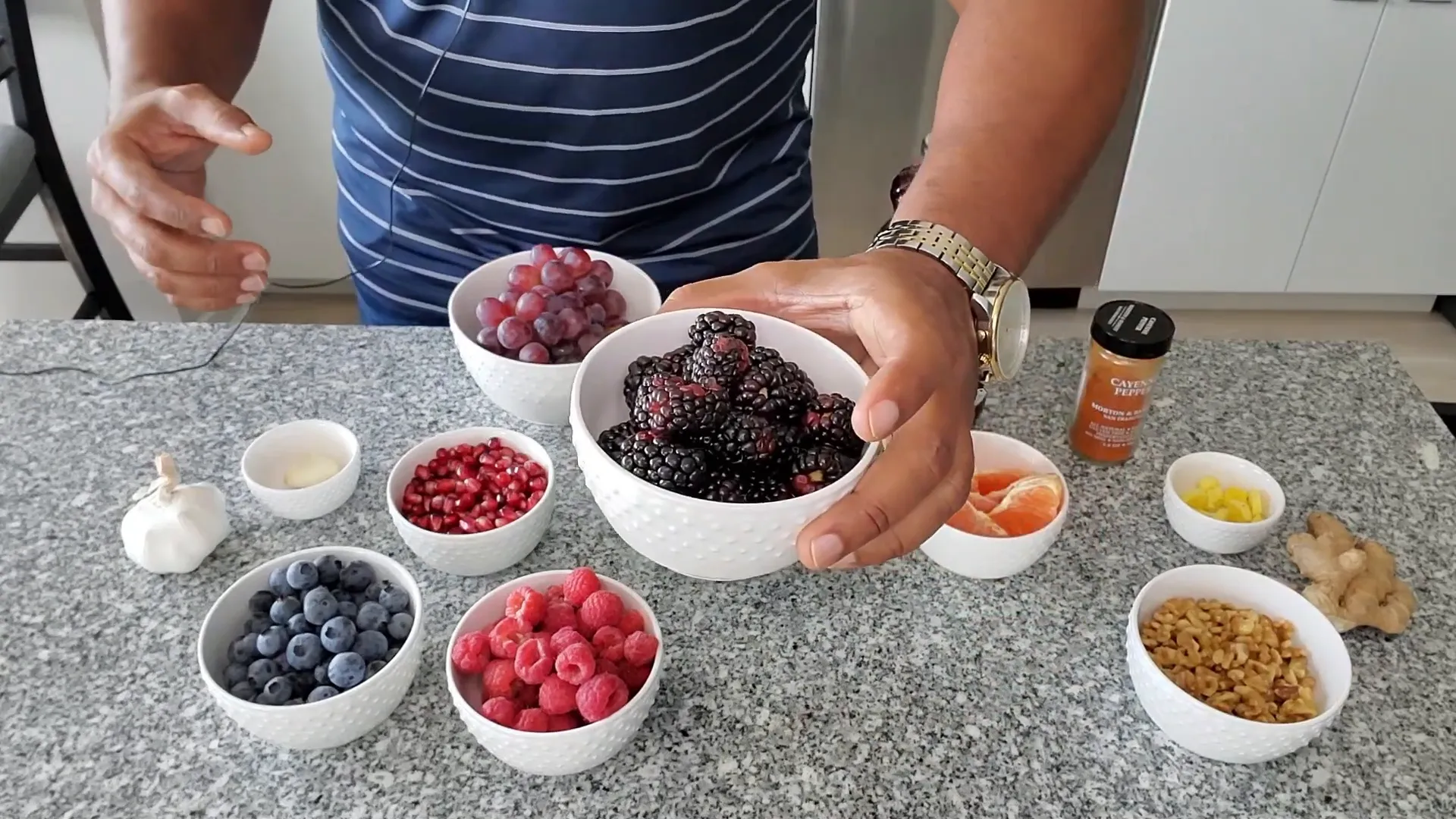 Assorted fresh berries