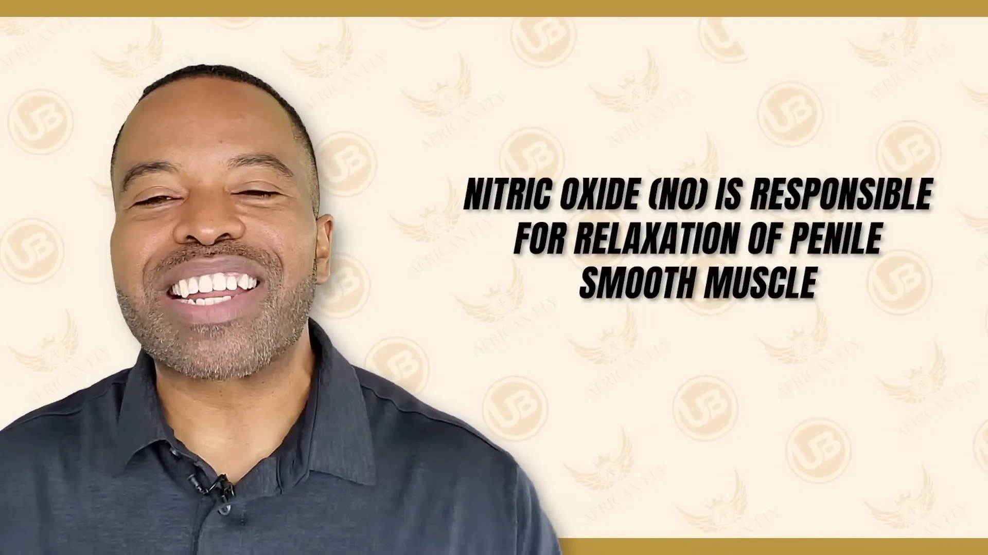 Diagram showing how nitric oxide helps relax smooth muscles