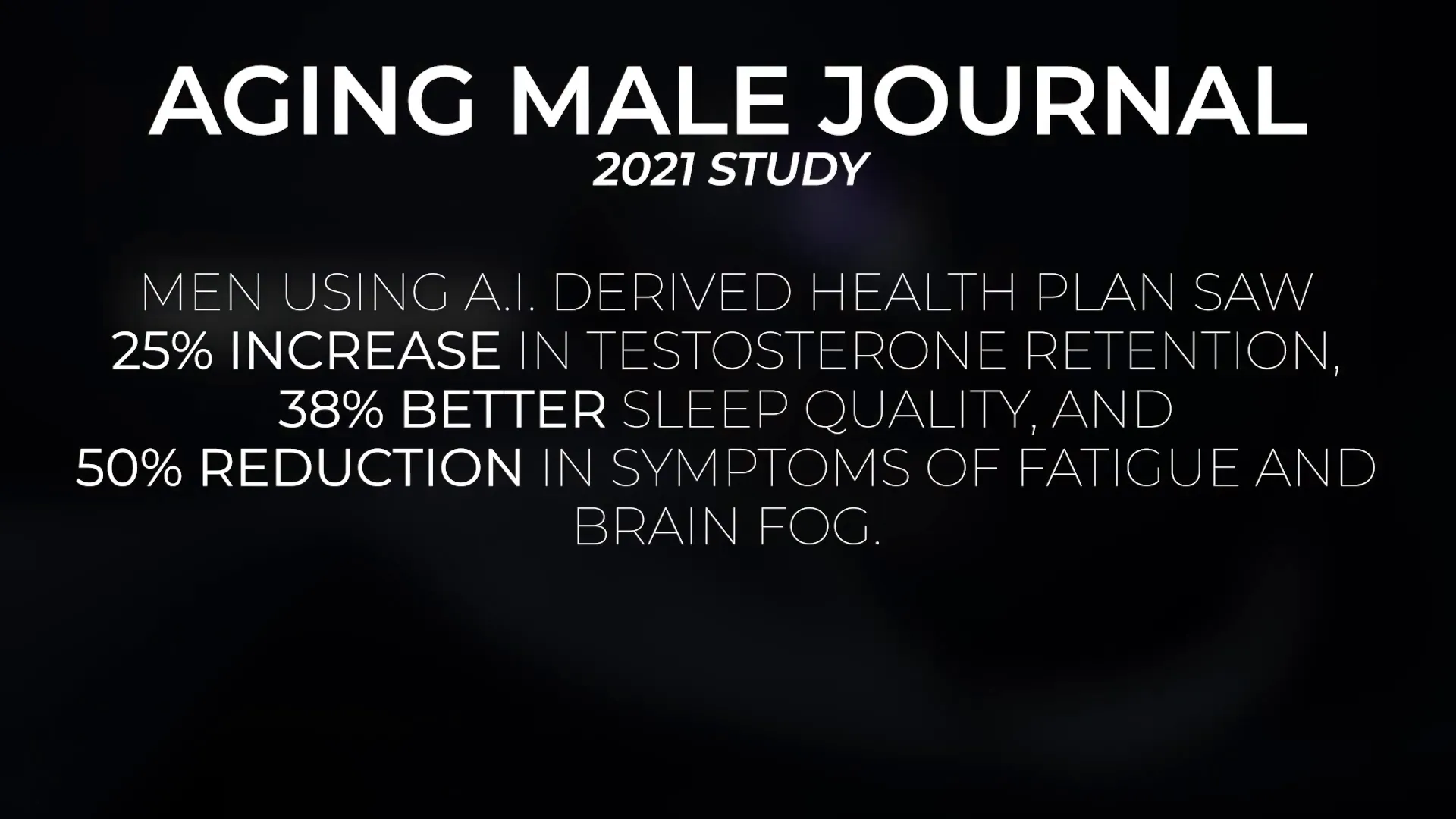 Personalized health plan results