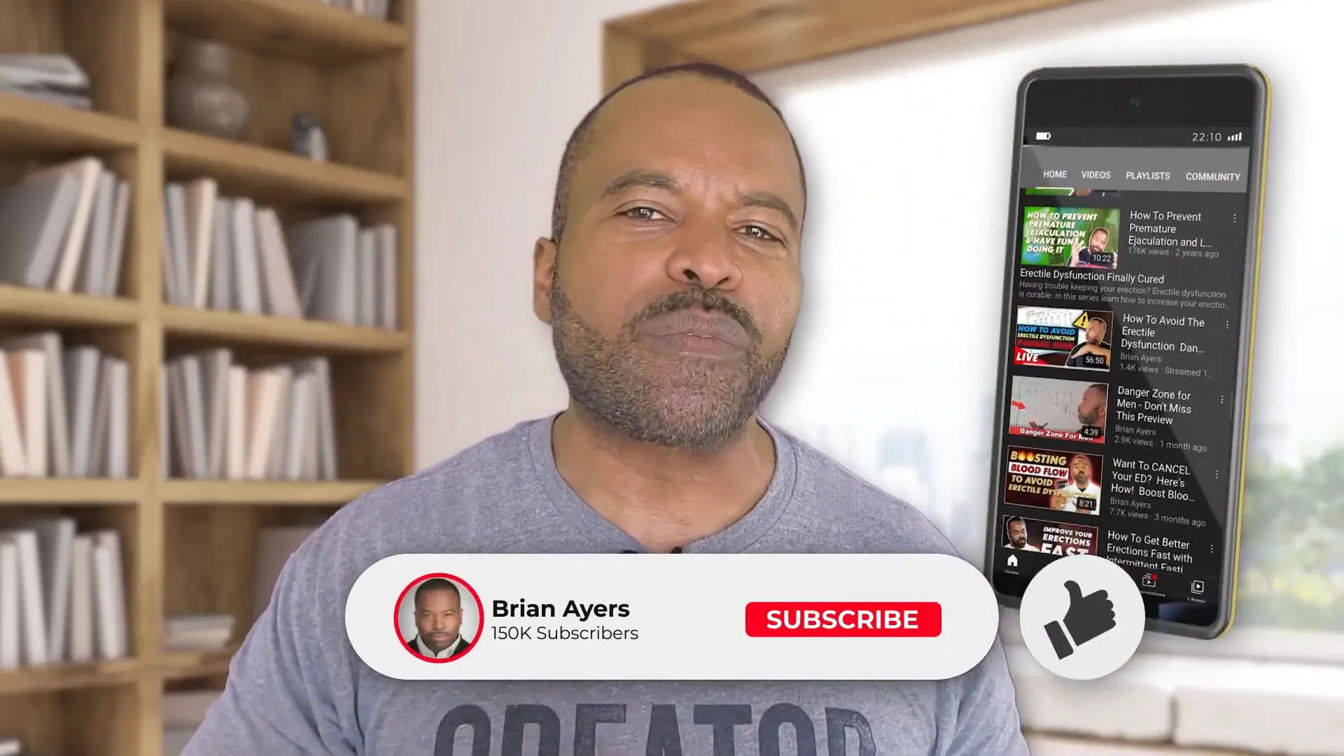 Brian aka Uncle B giving a shout out to a success story