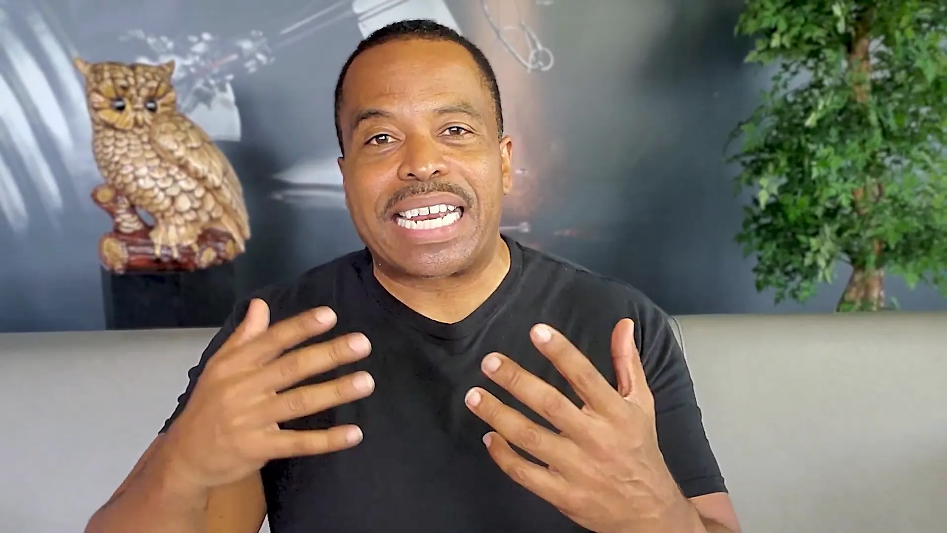Man experiencing renewed confidence and energy